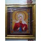 Martyr Sophia of Rome Beads Embroidered Icon